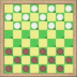 Checkers: Image du jeu