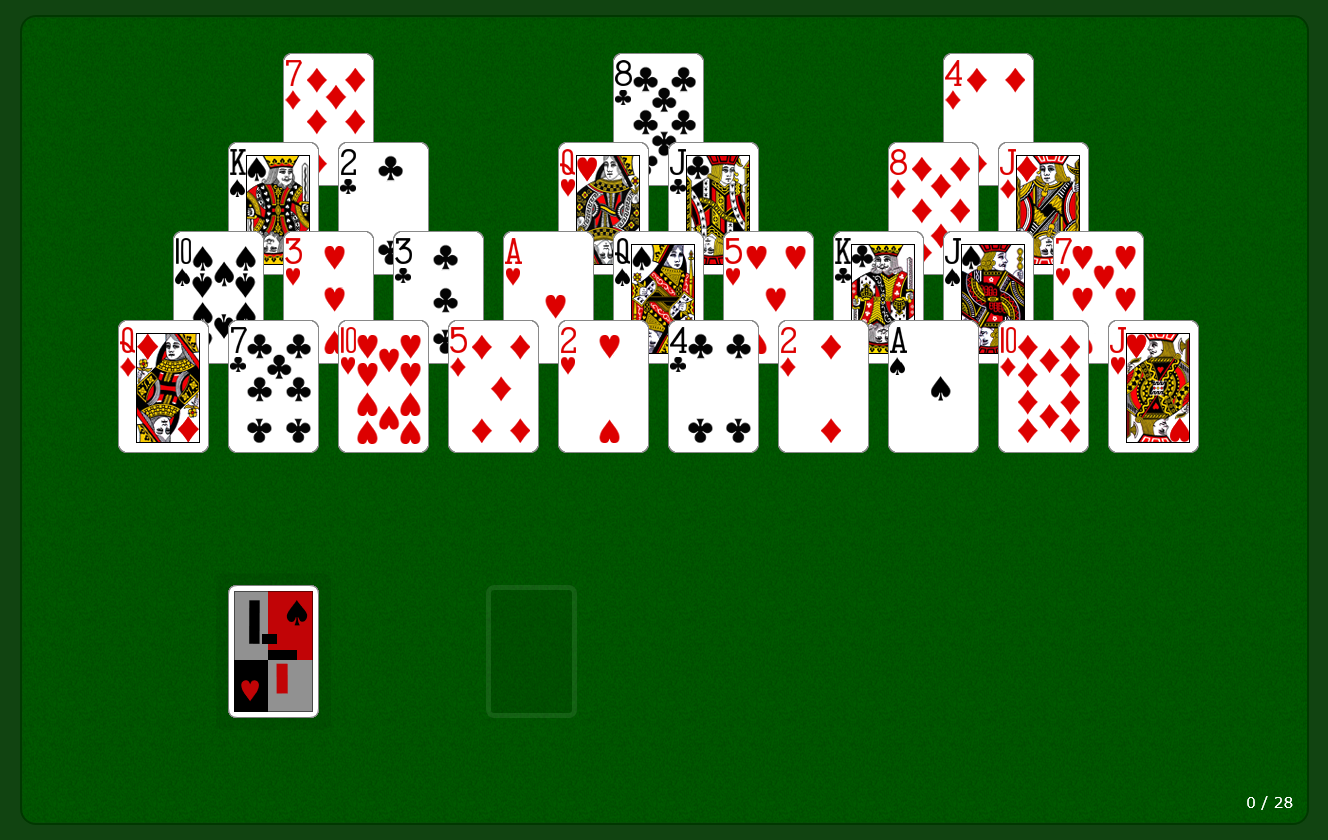 Solitaire - Play puzzles online