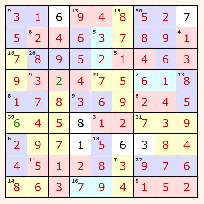 Jogo para Computador - Killer Sudoku - Disciplina - Matemática